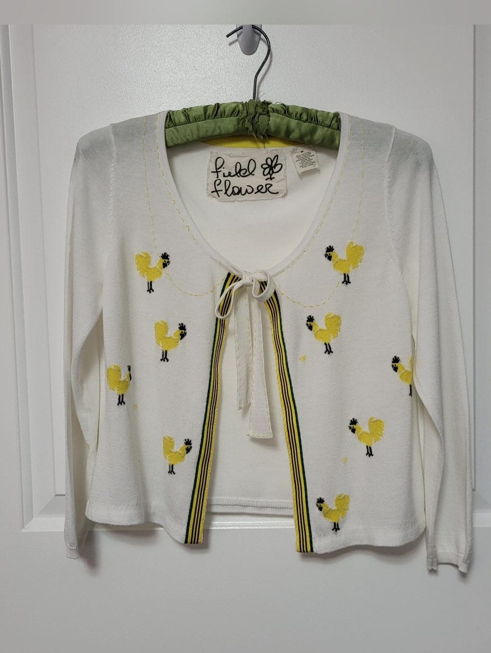 Anthropologie Field Flower Cardigan